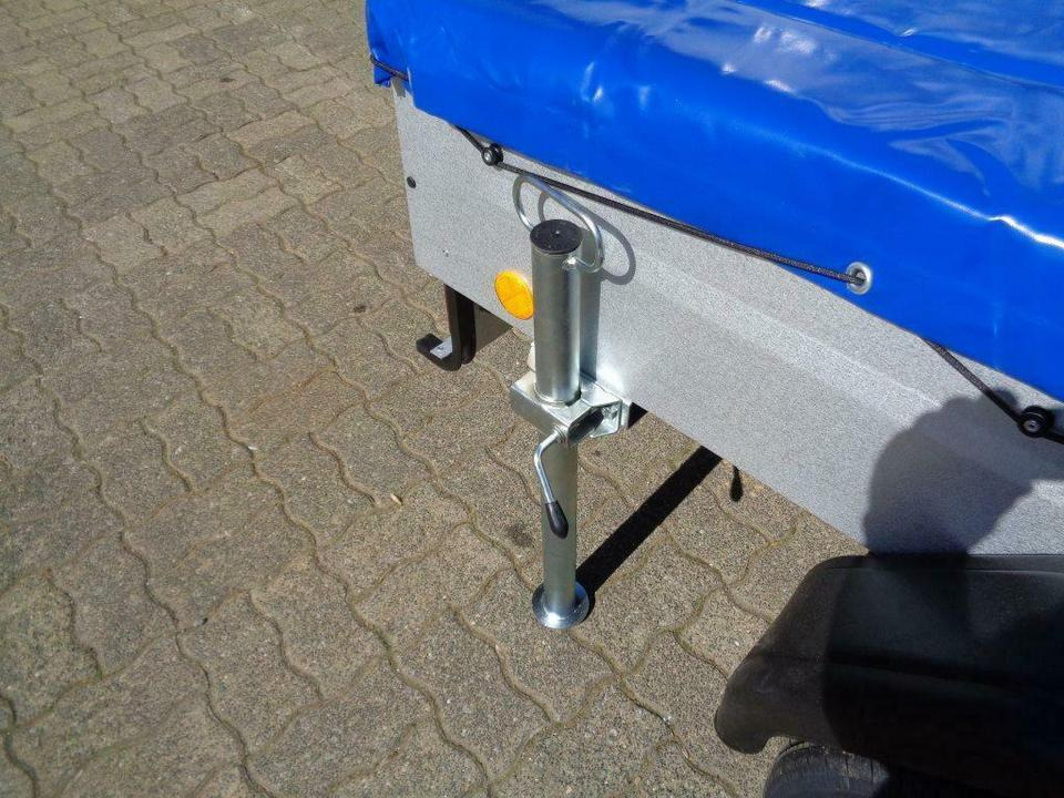 TPV PKW-Anhänger 750 kg Flachplane Stützen - PKW Anhänger: das Bild 4 TPV PKW-Anhänger 750 kg Flachplane Stützen - PKW Anhänger: das Bild 4