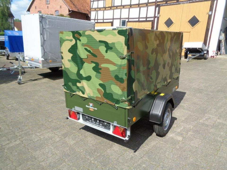 TPV PKW-Anhänger Plane und Spriegel 750 kg, Camouflage - PKW Anhänger: das Bild 4 TPV PKW-Anhänger Plane und Spriegel 750 kg, Camouflage - PKW Anhänger: das Bild 4