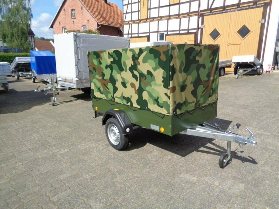 TPV PKW-Anhänger Plane und Spriegel 750 kg, Camouflage - PKW Anhänger: das Bild 2 TPV PKW-Anhänger Plane und Spriegel 750 kg, Camouflage - PKW Anhänger: das Bild 2