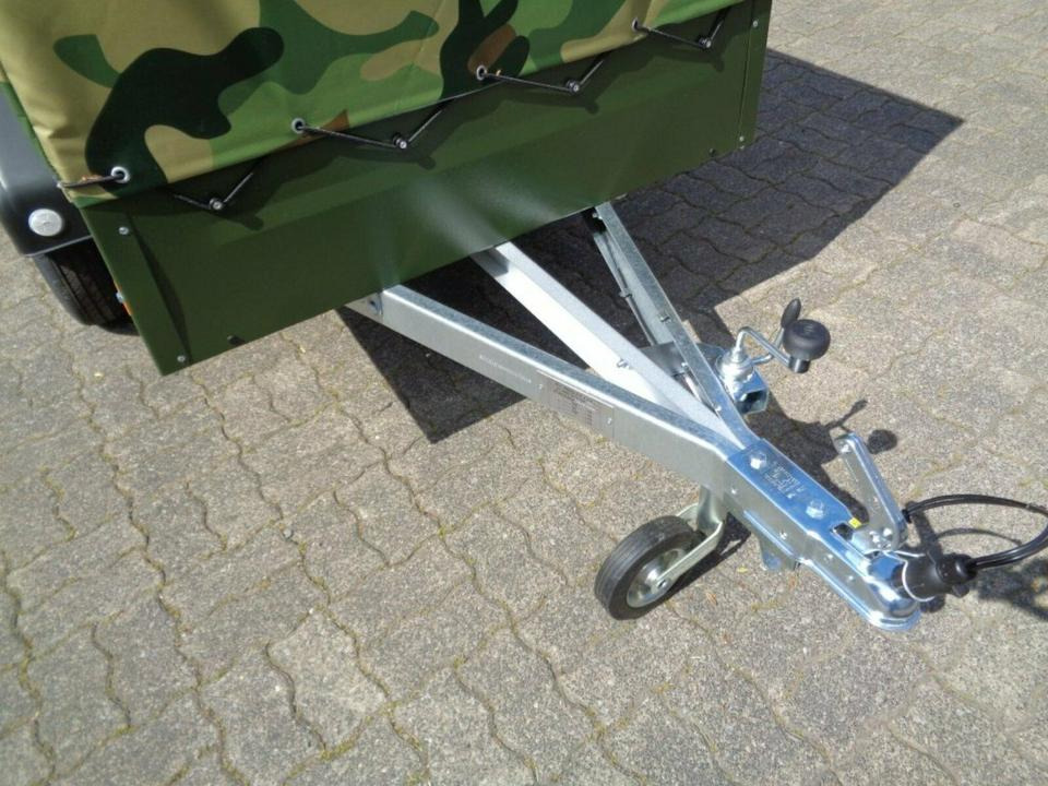 TPV PKW-Anhänger Plane und Spriegel 750 kg, Camouflage - PKW Anhänger: das Bild 3 TPV PKW-Anhänger Plane und Spriegel 750 kg, Camouflage - PKW Anhänger: das Bild 3