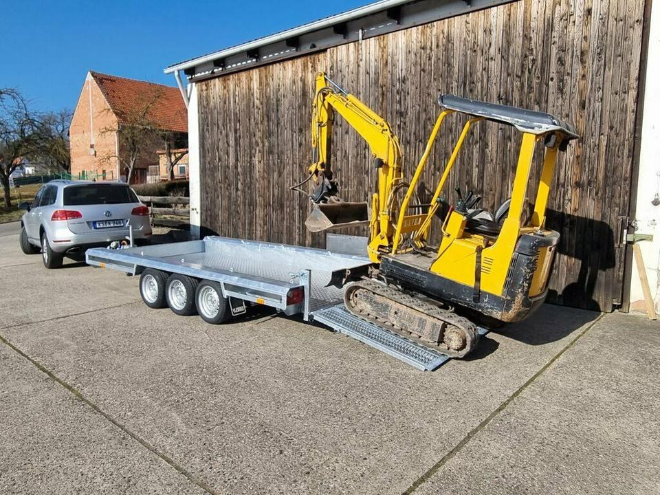 Vlemmix Tridem Maschinentransporter 3,5t Minibagger - Baumaschinenanhänger: das Bild 3 Vlemmix Tridem Maschinentransporter 3,5t Minibagger - Baumaschinenanhänger: das Bild 3