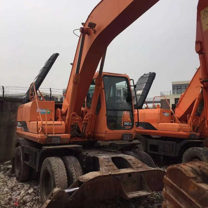 Used Digger Doosan Dh210w-7 Construction Machinery Construction Digger Used Doosan Dh210w-7 Cheap Excavator - Mobilbagger: das Bild 1 Used Digger Doosan Dh210w-7 Construction Machinery Construction Digger Used Doosan Dh210w-7 Cheap Excavator - Mobilbagger: das Bild 1