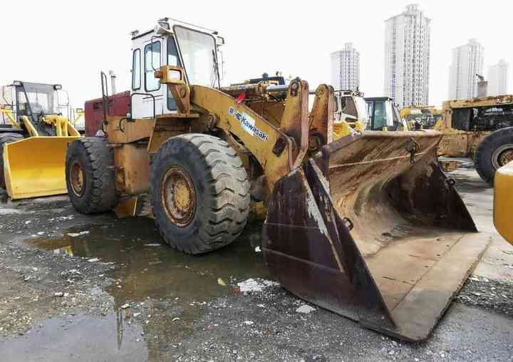 Used Kawasaki 90Z-3 Wheel Loader,cheap Kawasaki 70Z 80Z 90Z Used Wheel Loader for Sale - Radlader: das Bild 4 Used Kawasaki 90Z-3 Wheel Loader,cheap Kawasaki 70Z 80Z 90Z Used Wheel Loader for Sale - Radlader: das Bild 4