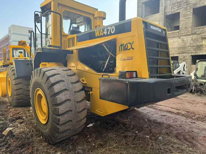 Used komatsu WA470-3 Model Wheel Loader Second Hand Machine Popular Brand Japan komatsu Hydraulic Machinery - Radlader: das Bild 4 Used komatsu WA470-3 Model Wheel Loader Second Hand Machine Popular Brand Japan komatsu Hydraulic Machinery - Radlader: das Bild 4