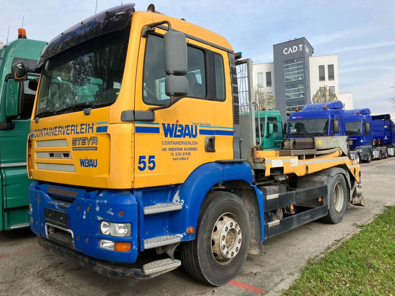 Man Tga 18.320, Контейноровоз, Нов внос - Absetzkipper: das Bild 3 Man Tga 18.320, Контейноровоз, Нов внос - Absetzkipper: das Bild 3