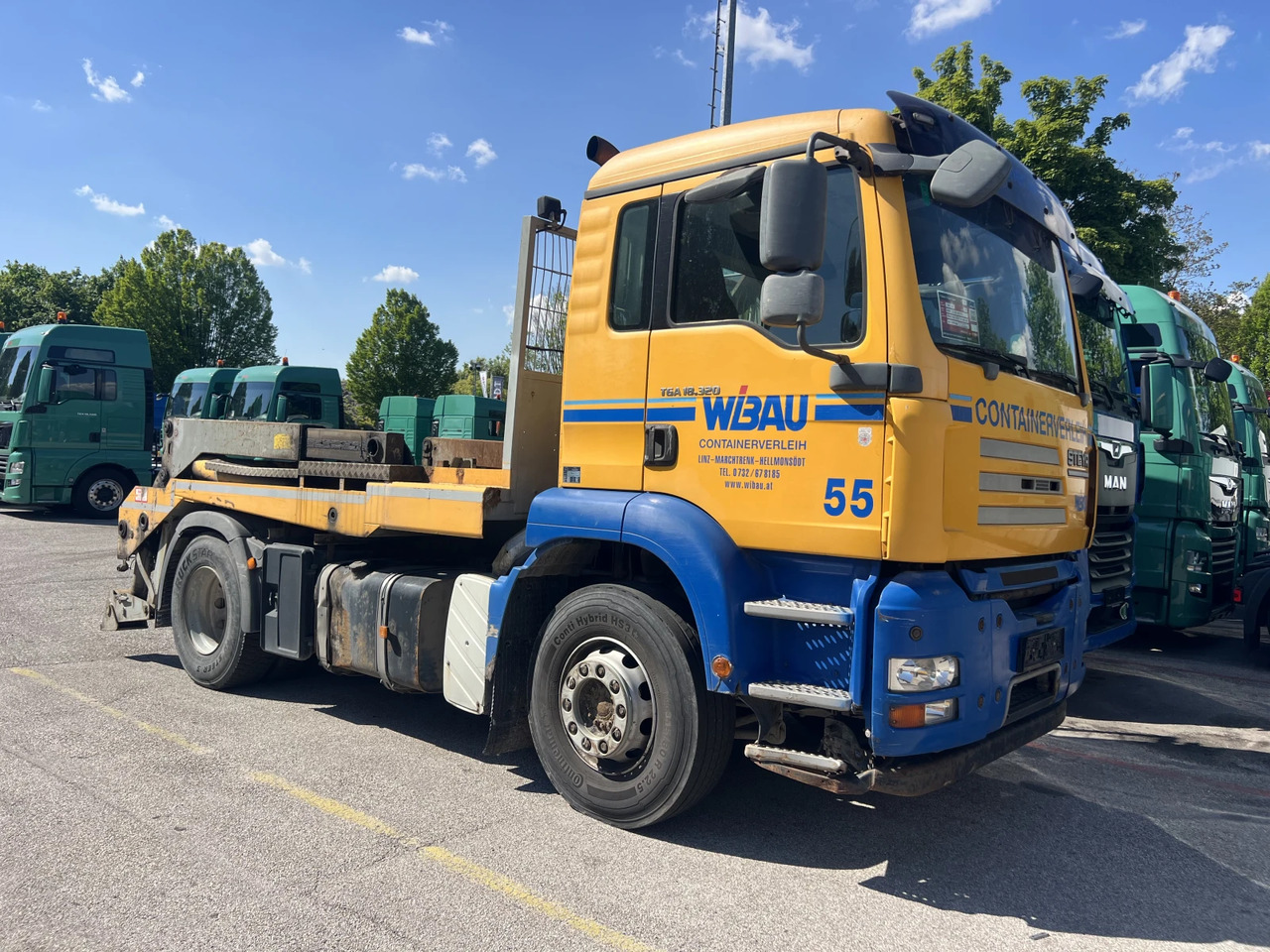 Man Tga 18.320, Контейноровоз, Нов внос - Absetzkipper: das Bild 5 Man Tga 18.320, Контейноровоз, Нов внос - Absetzkipper: das Bild 5
