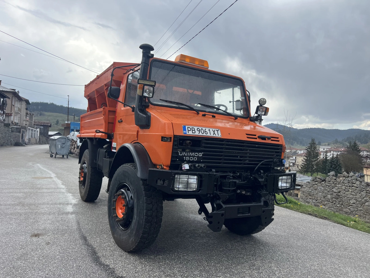 Mercedes-Benz UNIMOG U1500, 4х4, Самосвал - Schneeräumfahrzeug: das Bild 3 Mercedes-Benz UNIMOG U1500, 4х4, Самосвал - Schneeräumfahrzeug: das Bild 3