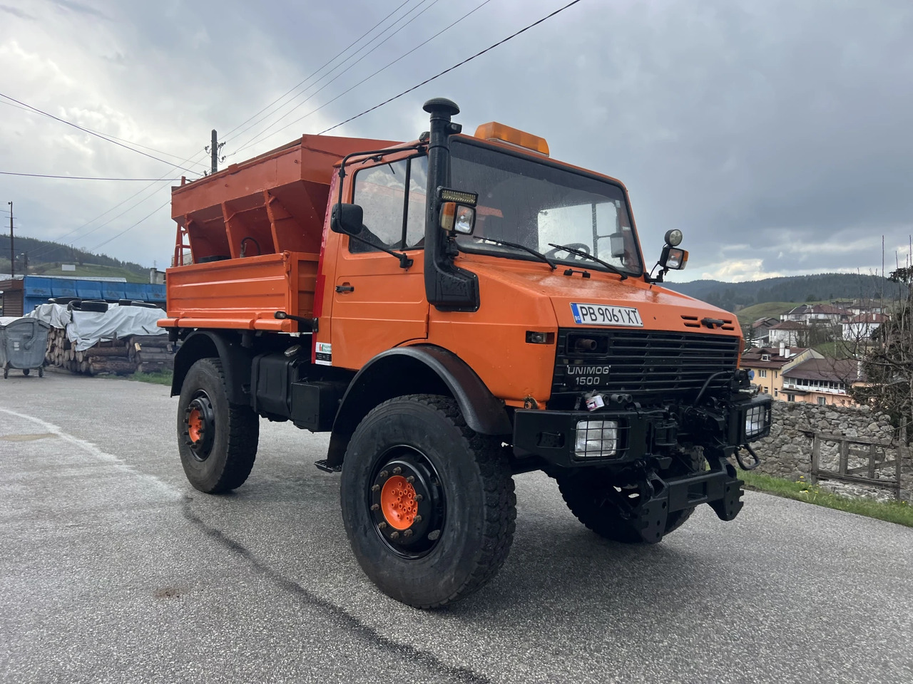 Mercedes-Benz UNIMOG U1500, 4х4, Самосвал - Schneeräumfahrzeug: das Bild 1 Mercedes-Benz UNIMOG U1500, 4х4, Самосвал - Schneeräumfahrzeug: das Bild 1