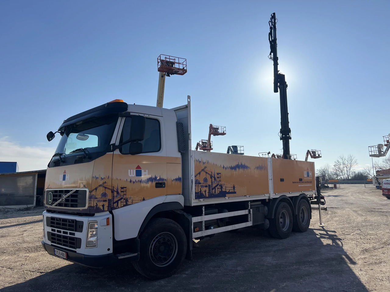 Volvo Fh 12 6х6, Кран, Нов внос - Pritsche LKW, Autokran: das Bild 2 Volvo Fh 12 6х6, Кран, Нов внос - Pritsche LKW, Autokran: das Bild 2