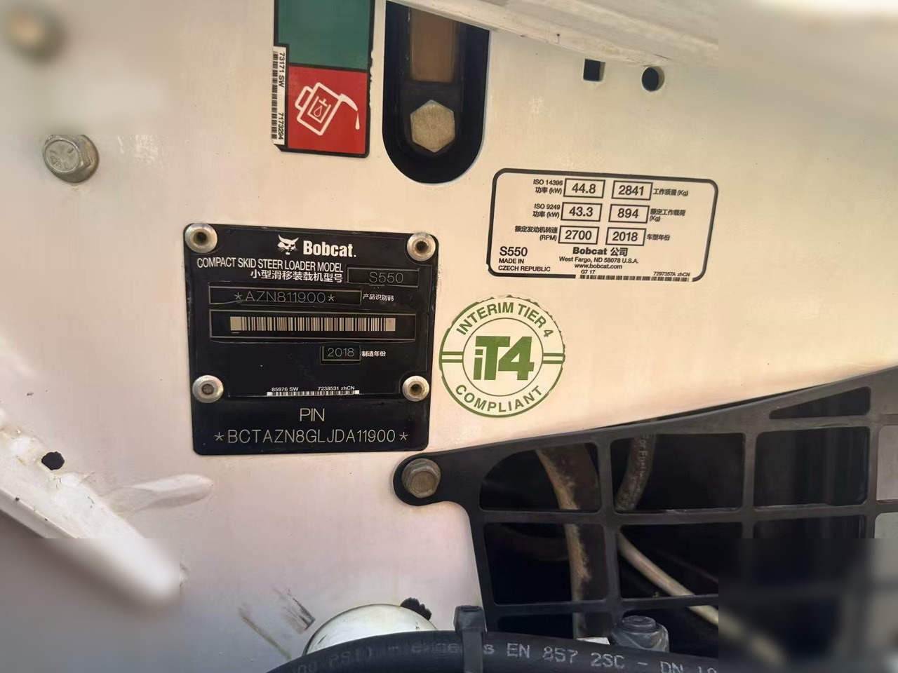 BOBCAT S550 - Kompaktlader: das Bild 4 BOBCAT S550 - Kompaktlader: das Bild 4