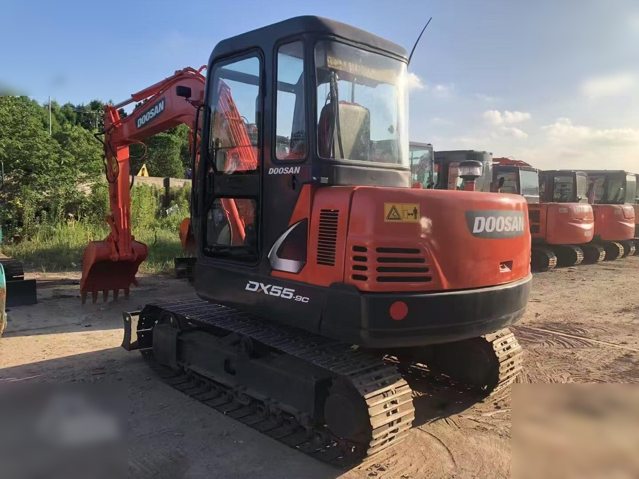 DOOSAN DH55-V - Minibagger: das Bild 3 DOOSAN DH55-V - Minibagger: das Bild 3