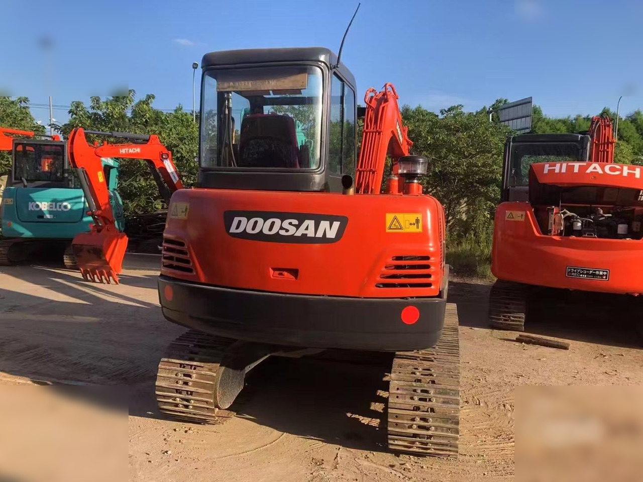 DOOSAN DH55-V - Minibagger: das Bild 5 DOOSAN DH55-V - Minibagger: das Bild 5