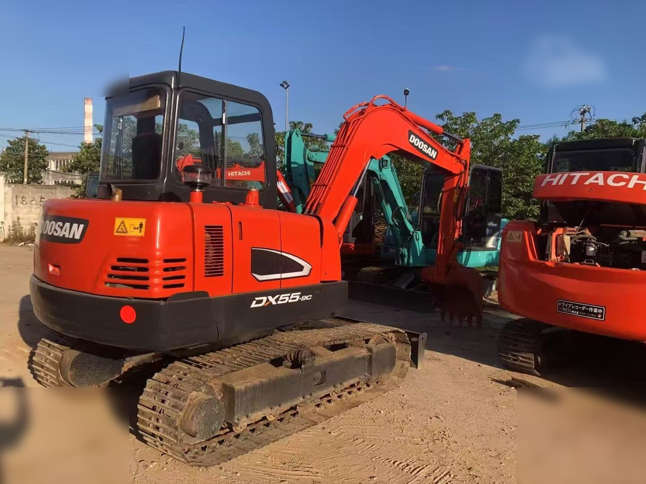 DOOSAN DH55-V - Minibagger: das Bild 4 DOOSAN DH55-V - Minibagger: das Bild 4