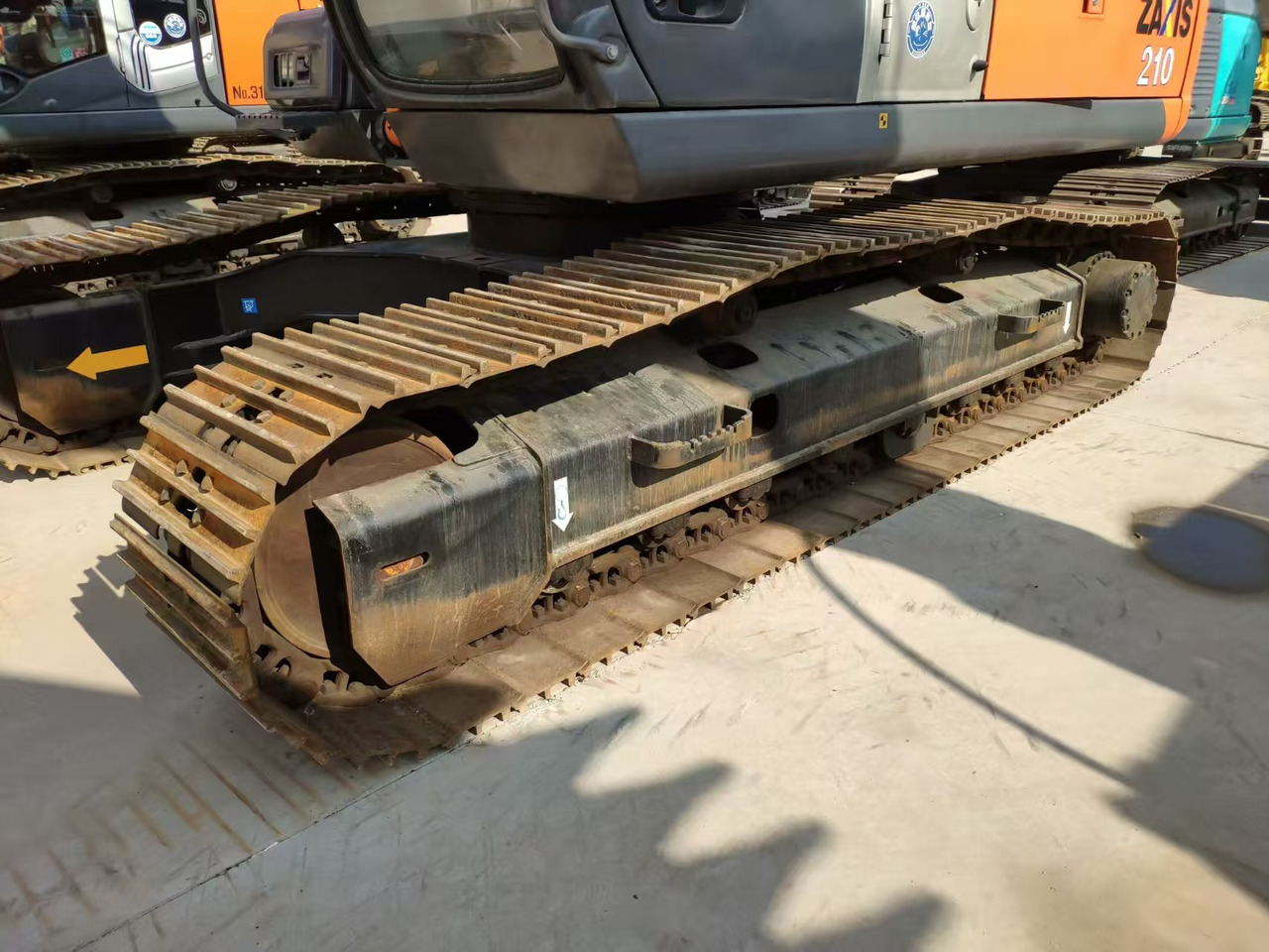 HITACHI ZX120 - Kettenbagger: das Bild 2 HITACHI ZX120 - Kettenbagger: das Bild 2