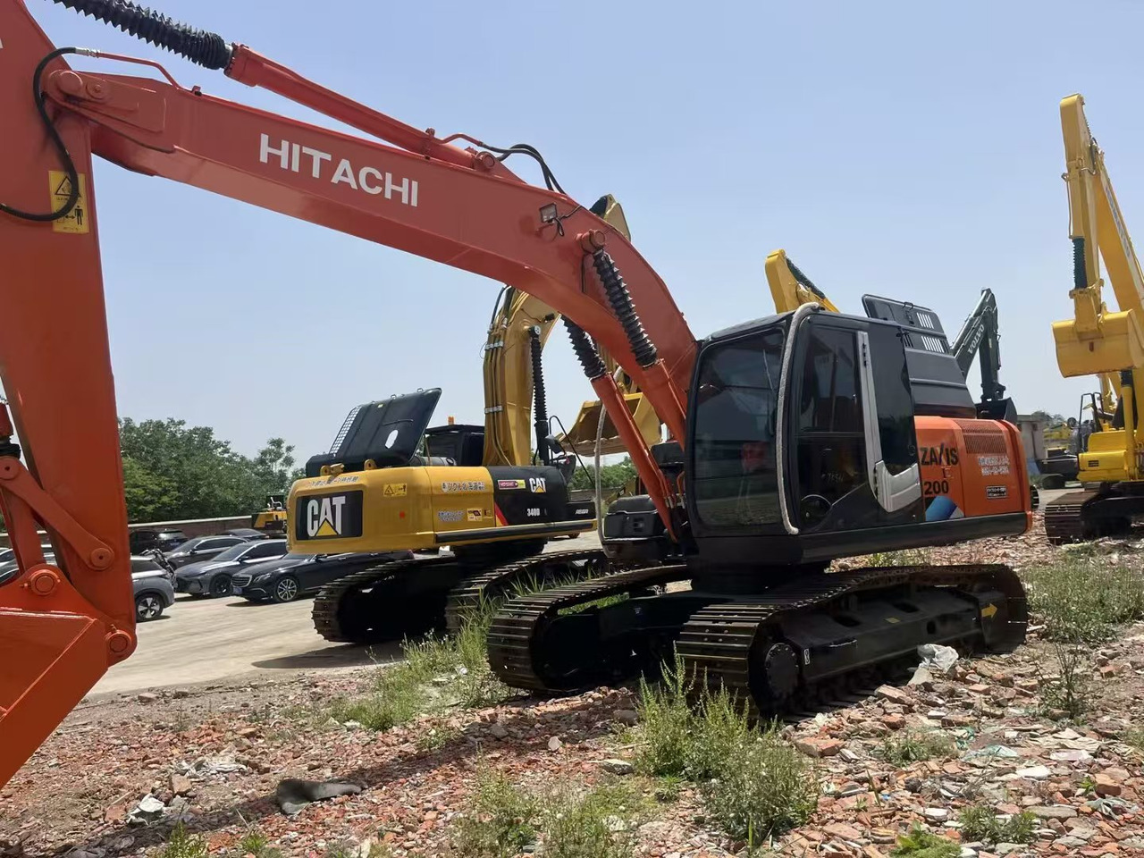 HITACHI ZX200 - Kettenbagger: das Bild 3 HITACHI ZX200 - Kettenbagger: das Bild 3