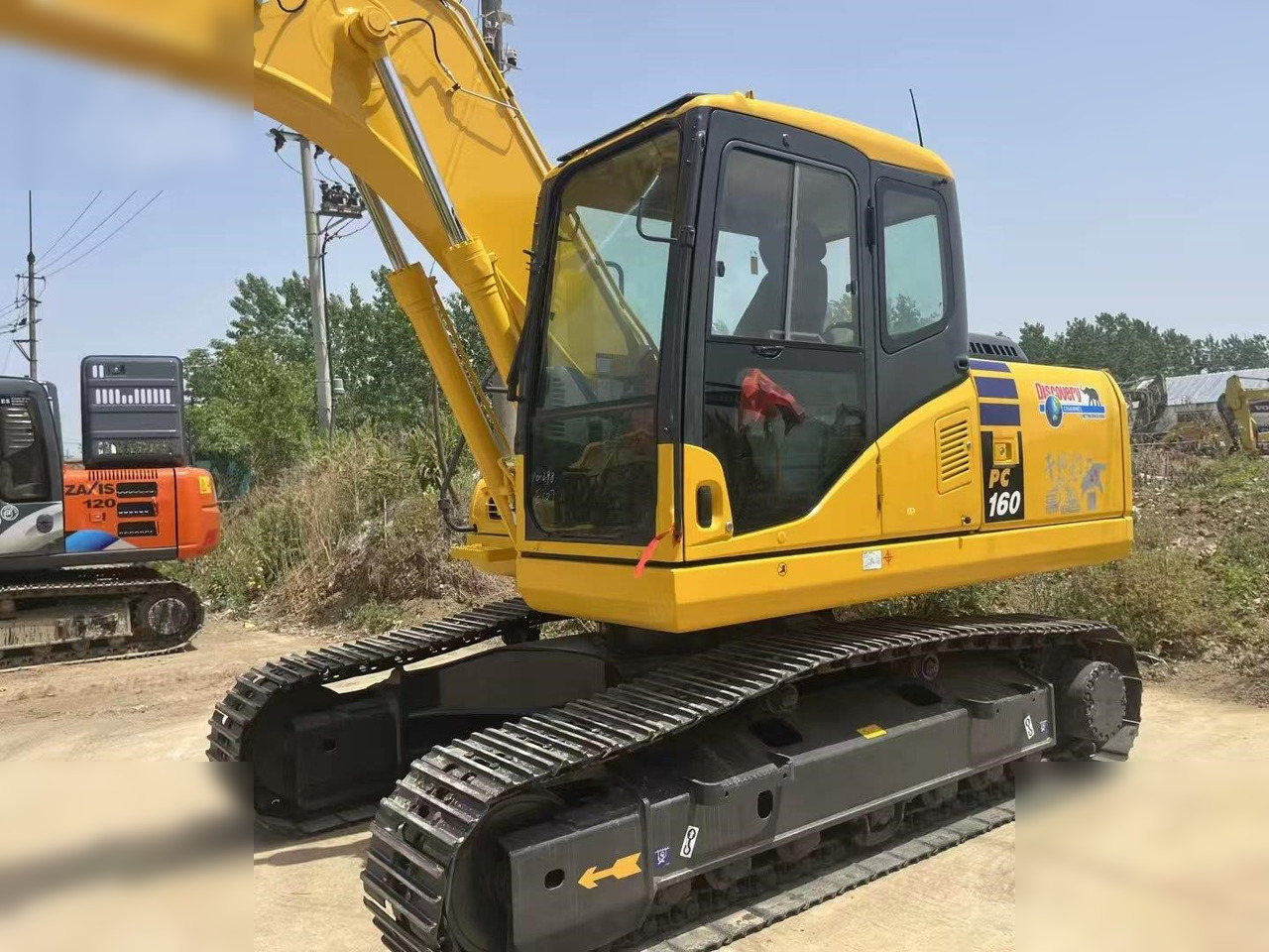 KOMATSU PC160 LC-7 - Kettenbagger: das Bild 1 KOMATSU PC160 LC-7 - Kettenbagger: das Bild 1