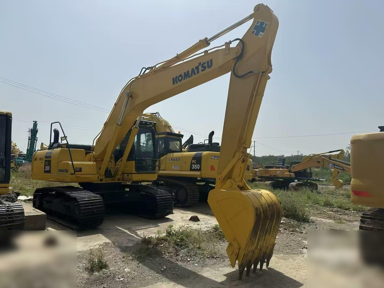 KOMATSU PC200-8 - Kettenbagger: das Bild 4 KOMATSU PC200-8 - Kettenbagger: das Bild 4