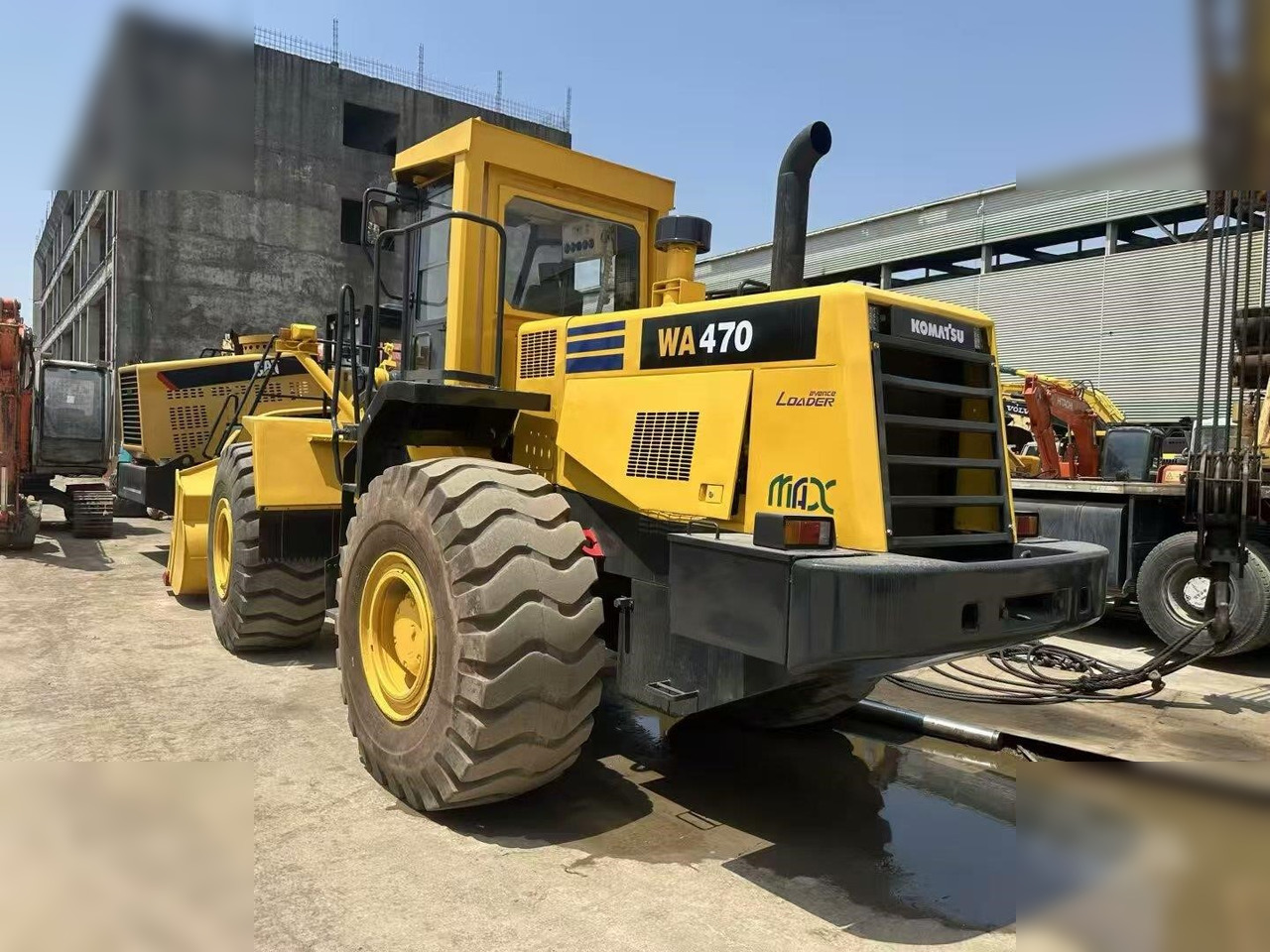 KOMATSU WA470-3 - Radlader: das Bild 1 KOMATSU WA470-3 - Radlader: das Bild 1