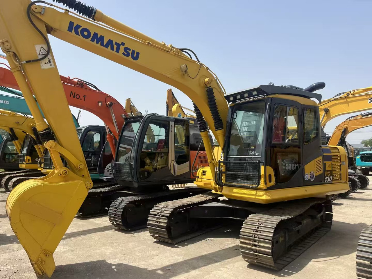Kettenbagger KOMATSU pc130-7: das Bild 19