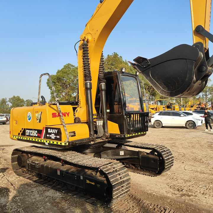 China Brand Used Sany China Brand Used Sany Sy135c Mini Excavator 6ton Crawler Earth Digger Machine for Sale - Minibagger: das Bild 1 China Brand Used Sany China Brand Used Sany Sy135c Mini Excavator 6ton Crawler Earth Digger Machine for Sale - Minibagger: das Bild 1