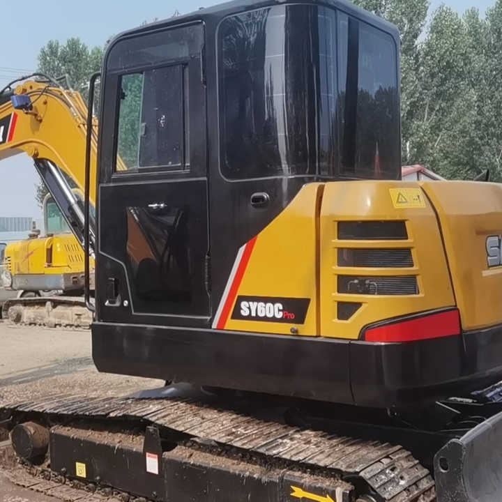 China Brand Used Sany Sy60c Mini Excavator 6ton Crawler Earth Digger Machine for Sale - Minibagger: das Bild 5 China Brand Used Sany Sy60c Mini Excavator 6ton Crawler Earth Digger Machine for Sale - Minibagger: das Bild 5