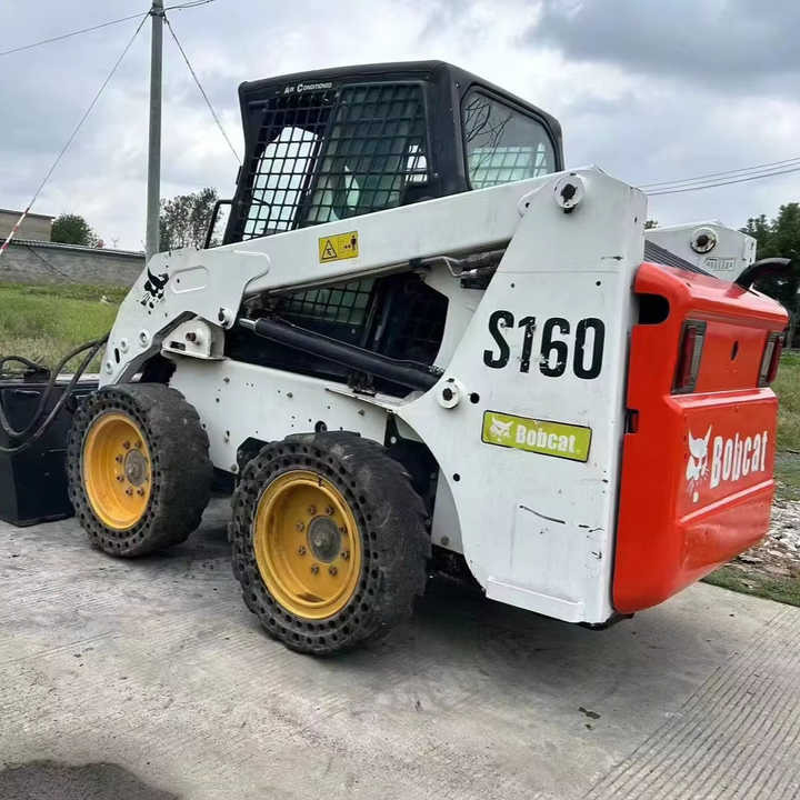USED BOBCAT S160 Skid-steer Loader with Very Good Performance Is for Sale at a Low Price. - Kompaktlader: das Bild 1 USED BOBCAT S160 Skid-steer Loader with Very Good Performance Is for Sale at a Low Price. - Kompaktlader: das Bild 1