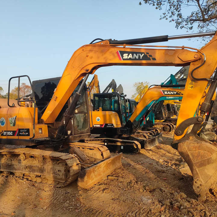 Used Sany SY95C Hydraulic Excavator SANY 9ton Mini Excavator Earth Moving Machinery Engineering Machinery for Sale at Low Price - Minibagger: das Bild 1 Used Sany SY95C Hydraulic Excavator SANY 9ton Mini Excavator Earth Moving Machinery Engineering Machinery for Sale at Low Price - Minibagger: das Bild 1