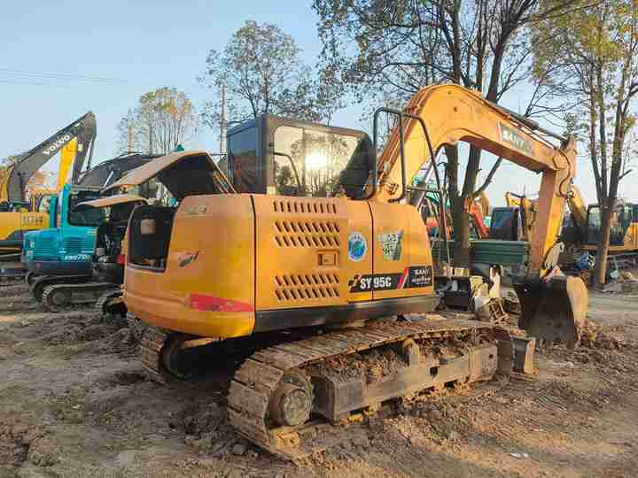 Used Sany SY95C Hydraulic Excavator SANY 9ton Mini Excavator Earth Moving Machinery Engineering Machinery for Sale at Low Price - Minibagger: das Bild 4 Used Sany SY95C Hydraulic Excavator SANY 9ton Mini Excavator Earth Moving Machinery Engineering Machinery for Sale at Low Price - Minibagger: das Bild 4