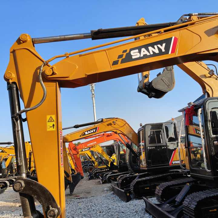 Used Sany SY95C Hydraulic Excavator SANY 9ton Mini Excavator Earth Moving Machinery Engineering Machinery for Sale at Low Price - Minibagger: das Bild 5 Used Sany SY95C Hydraulic Excavator SANY 9ton Mini Excavator Earth Moving Machinery Engineering Machinery for Sale at Low Price - Minibagger: das Bild 5
