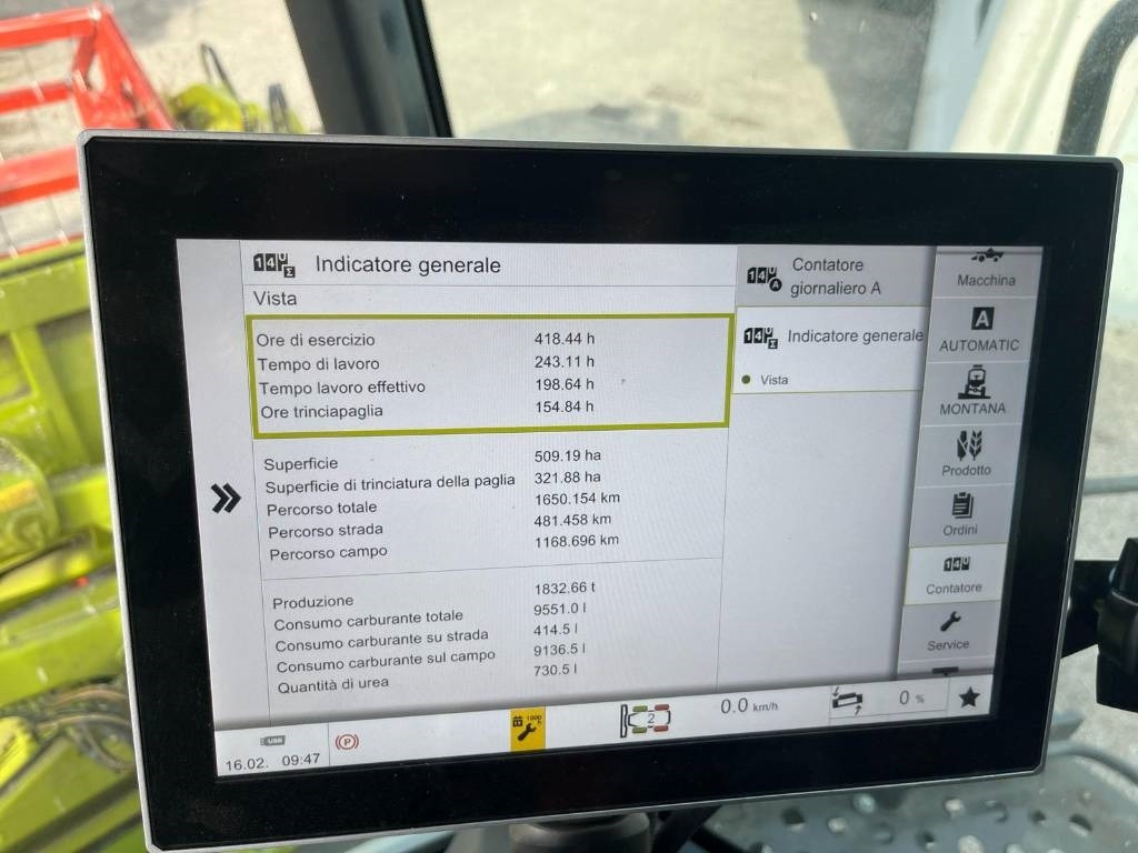 Mähdrescher Claas TRION 530 MONTANA: das Bild 16