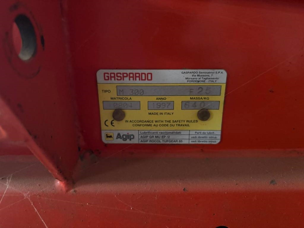Gaspardo H 300 - Einzelkornsämaschine: das Bild 4 Gaspardo H 300 - Einzelkornsämaschine: das Bild 4