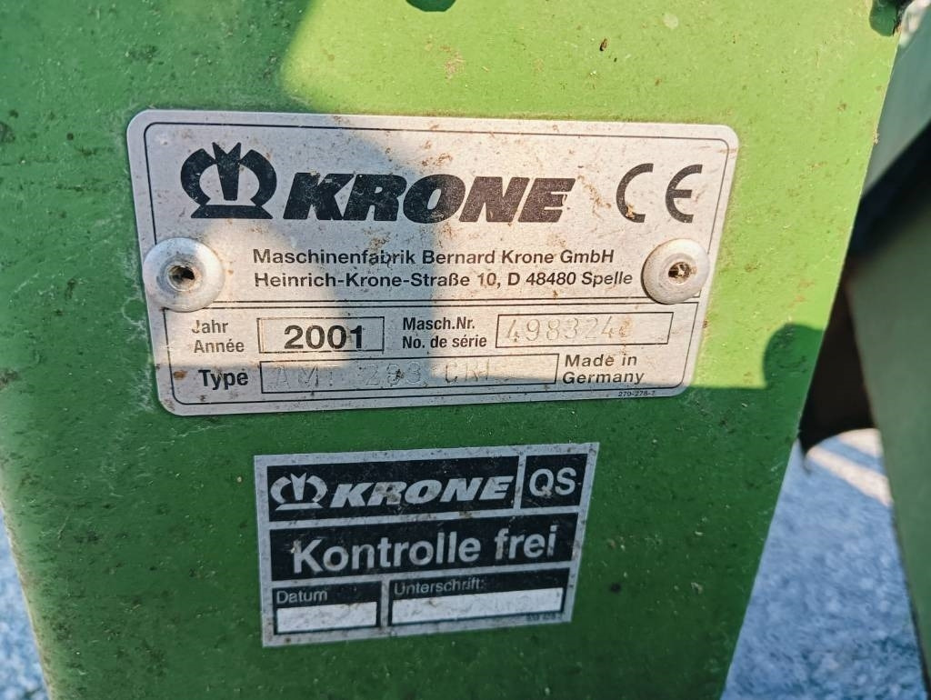 Krone AMT 283 CRI - Mähwerk: das Bild 3 Krone AMT 283 CRI - Mähwerk: das Bild 3