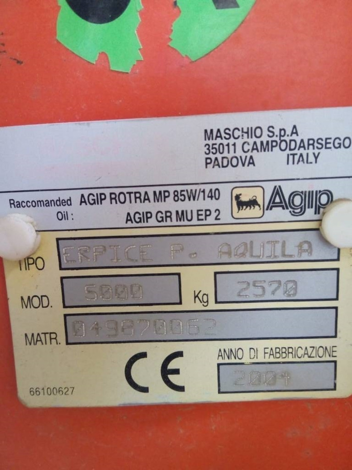 Maschio Aquila 5000 - Egge: das Bild 2 Maschio Aquila 5000 - Egge: das Bild 2