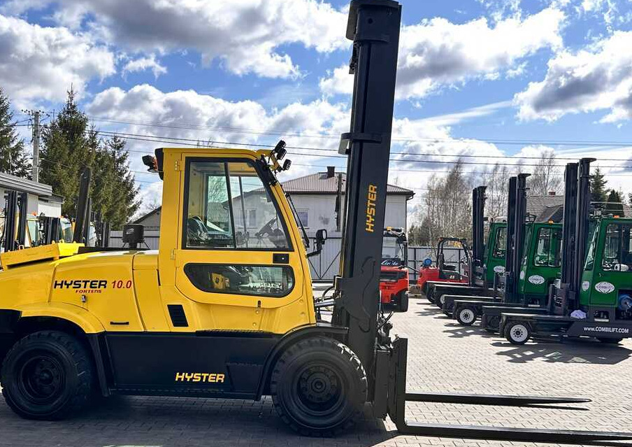 Dieselstapler Hyster HYSTER H10.0 FT9 / FORKS 2200MM / POSITIONER / SIDE SHIFT / VALID UDT / 5500MM: das Bild 9
