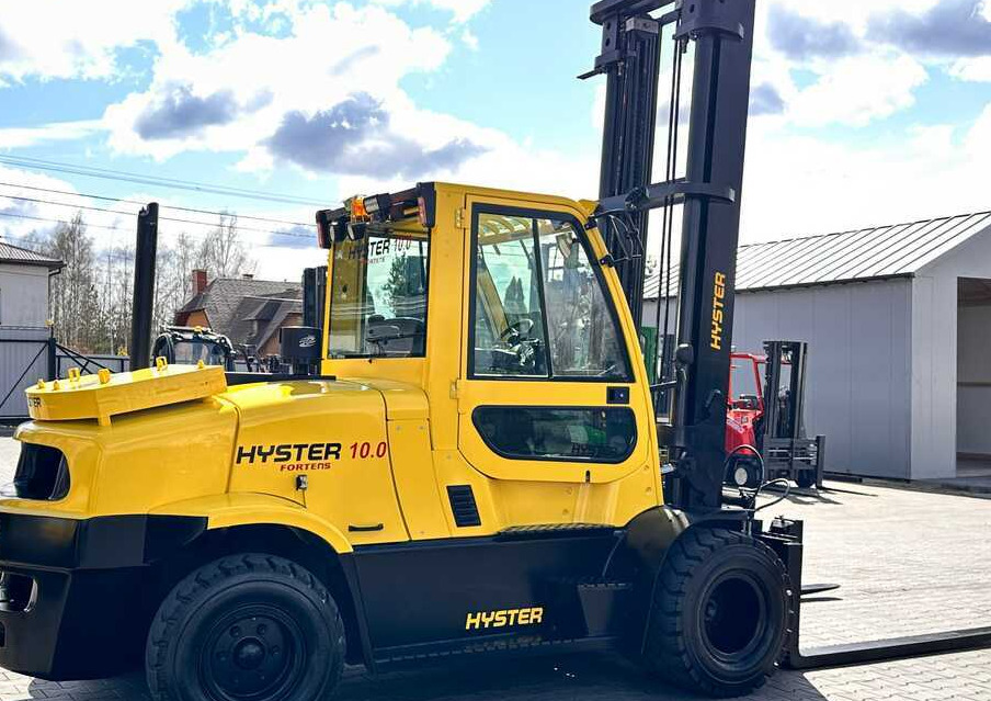 Dieselstapler Hyster HYSTER H10.0 FT9 / FORKS 2200MM / POSITIONER / SIDE SHIFT / VALID UDT / 5500MM: das Bild 8