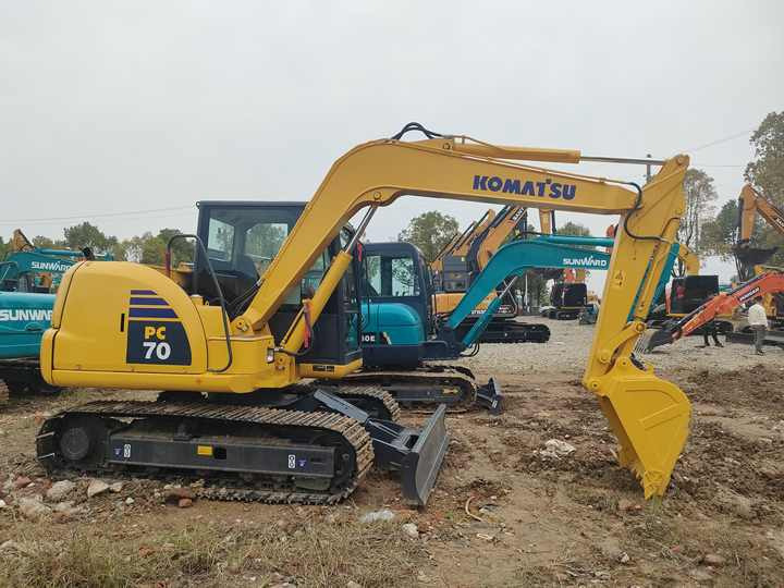 Cheap Used Komatsu PC70-8 Crawler Excavator with High Efficiency Used Heavy Machinery Komatsu PC70-8 Digger Cheap for Sale - Kettenbagger: das Bild 5 Cheap Used Komatsu PC70-8 Crawler Excavator with High Efficiency Used Heavy Machinery Komatsu PC70-8 Digger Cheap for Sale - Kettenbagger: das Bild 5