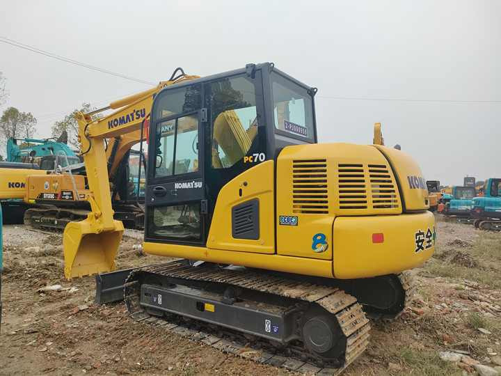 Cheap Used Komatsu PC70-8 Crawler Excavator with High Efficiency Used Heavy Machinery Komatsu PC70-8 Digger Cheap for Sale - Kettenbagger: das Bild 4 Cheap Used Komatsu PC70-8 Crawler Excavator with High Efficiency Used Heavy Machinery Komatsu PC70-8 Digger Cheap for Sale - Kettenbagger: das Bild 4