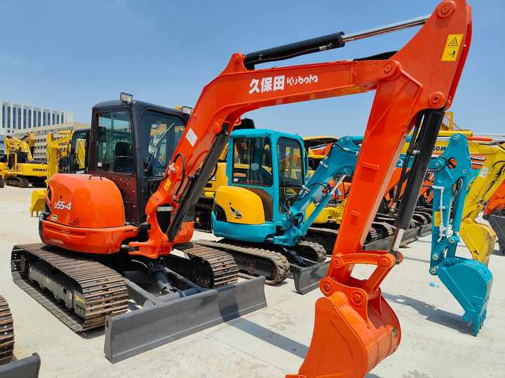 Perfect Condition Kubota U55-4 Japan Brand Mini Excavator with Pusher for Sale Kubota U25 35 55 5tons - Minibagger: das Bild 4 Perfect Condition Kubota U55-4 Japan Brand Mini Excavator with Pusher for Sale Kubota U25 35 55 5tons - Minibagger: das Bild 4