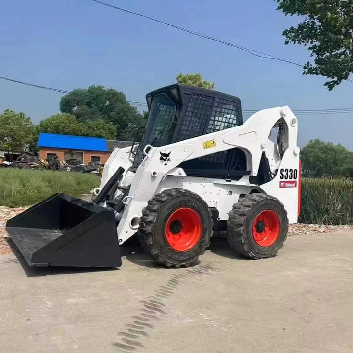 Used Heavy Construction Equipment bobcat S330 Second Hand Skid Steers Used Machine Hot Sale - Kompaktlader: das Bild 1 Used Heavy Construction Equipment bobcat S330 Second Hand Skid Steers Used Machine Hot Sale - Kompaktlader: das Bild 1