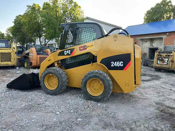 Used Original Caterpillar 246c Skid Steer Loader for Sale - Kompaktlader: das Bild 4 Used Original Caterpillar 246c Skid Steer Loader for Sale - Kompaktlader: das Bild 4