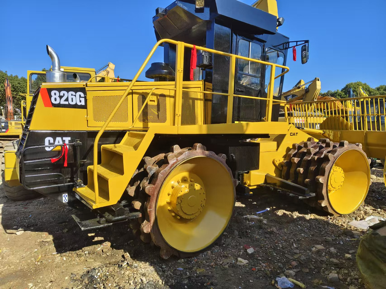 CATERPILLAR 826G - Straßenwalze: das Bild 1 CATERPILLAR 826G - Straßenwalze: das Bild 1