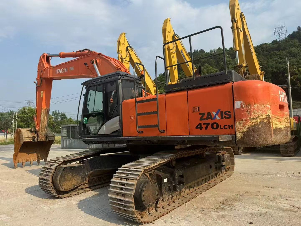 HITACHI ZX470-5G - Kettenbagger: das Bild 1 HITACHI ZX470-5G - Kettenbagger: das Bild 1