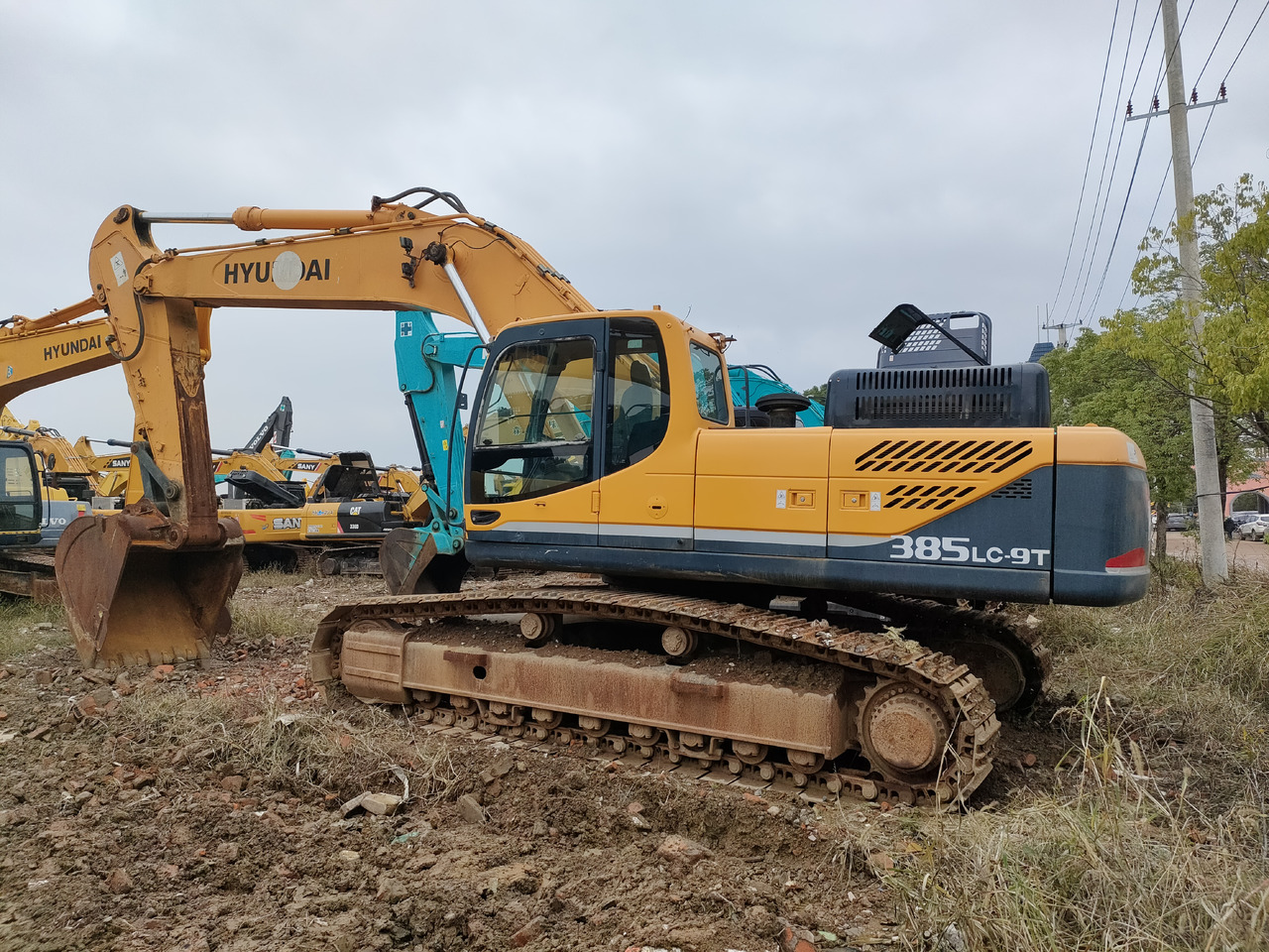 HYUNDAI R385LC-9T - Kettenbagger: das Bild 1 HYUNDAI R385LC-9T - Kettenbagger: das Bild 1