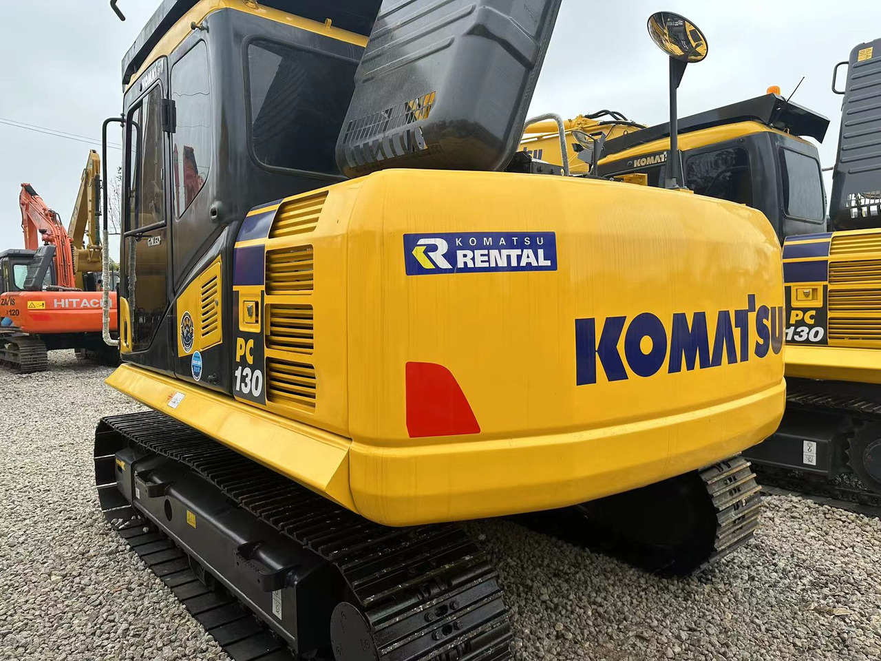 KOMATSU PC130-7 - Kettenbagger: das Bild 1 KOMATSU PC130-7 - Kettenbagger: das Bild 1