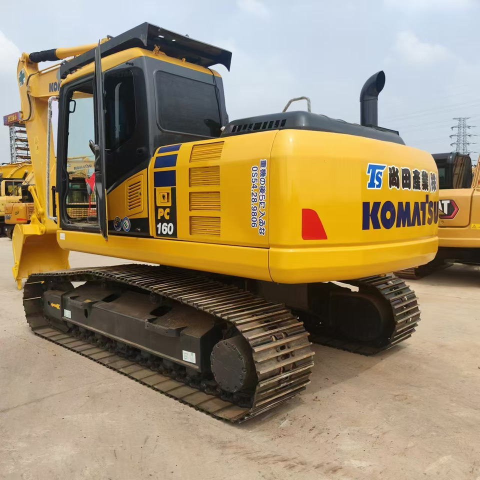 KOMATSU PC160-7 - Kettenbagger: das Bild 1 KOMATSU PC160-7 - Kettenbagger: das Bild 1