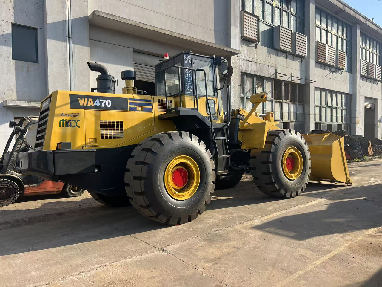 KOMATSU WA470-3 - Radlader: das Bild 5 KOMATSU WA470-3 - Radlader: das Bild 5