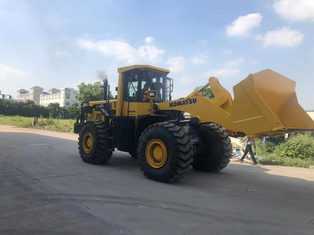 KOMATSU WA470-3 - Radlader: das Bild 2 KOMATSU WA470-3 - Radlader: das Bild 2