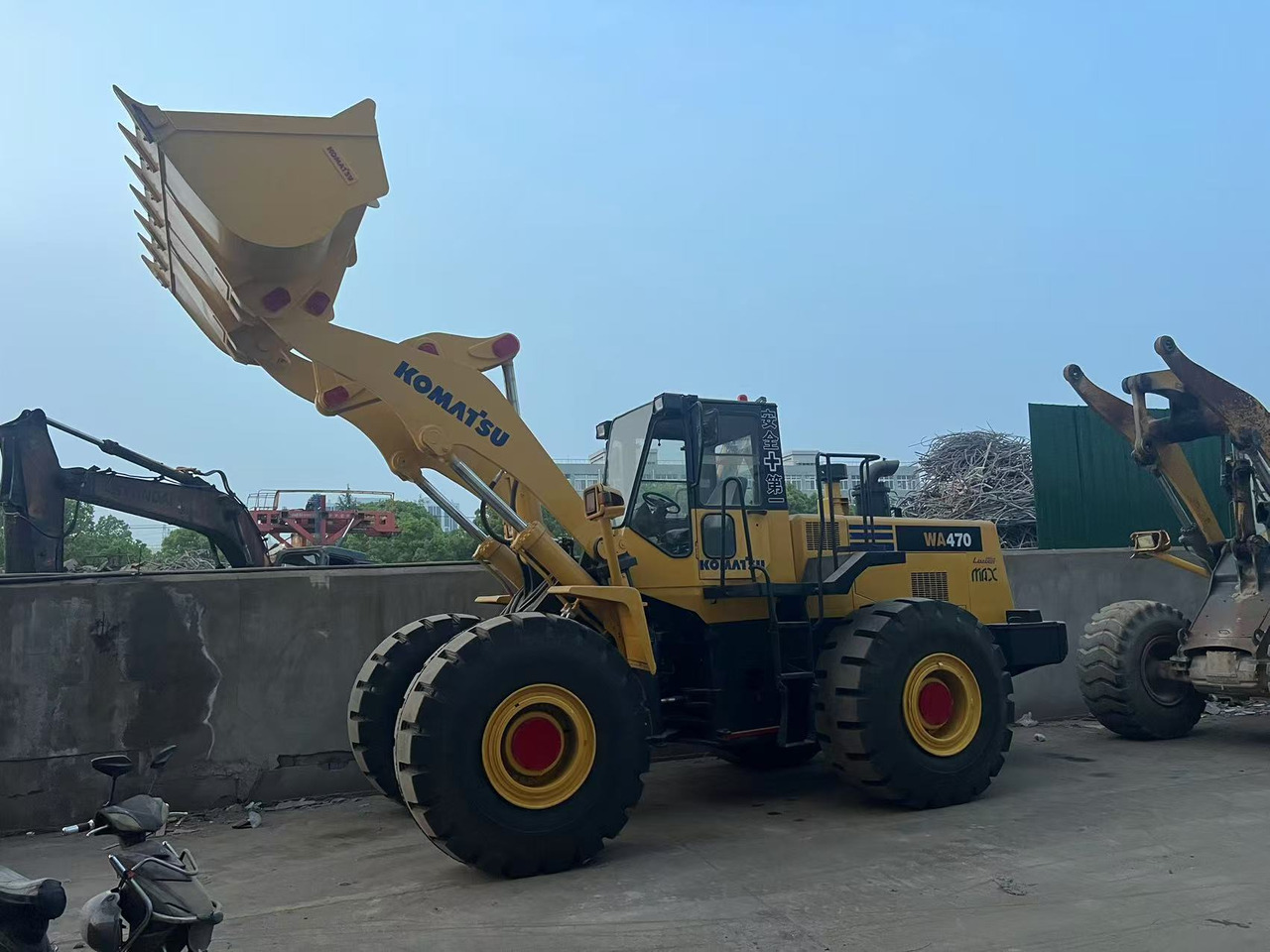 KOMATSU WA470-3 - Radlader: das Bild 2 KOMATSU WA470-3 - Radlader: das Bild 2