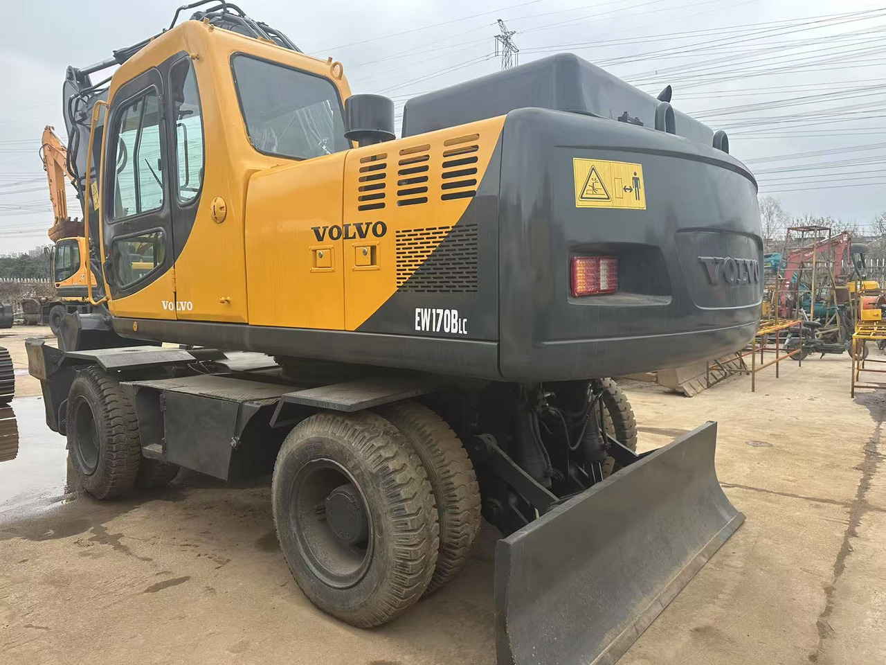 VOLVO EW170BLC - Mobilbagger: das Bild 4 VOLVO EW170BLC - Mobilbagger: das Bild 4