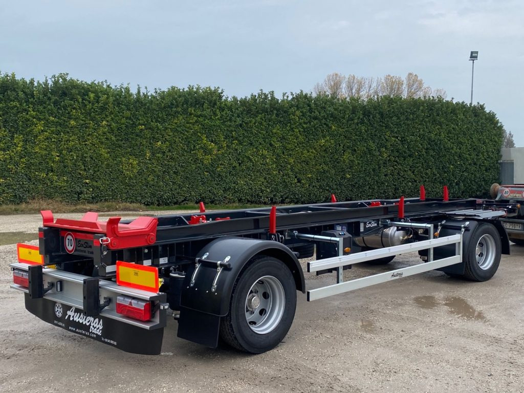 AUSTERAS RIMORCHIO NUOVO AUSTERAS SCARRABILE PNEUMATICO - Abrollanhänger/ Absetzanhänger: das Bild 2 AUSTERAS RIMORCHIO NUOVO AUSTERAS SCARRABILE PNEUMATICO - Abrollanhänger/ Absetzanhänger: das Bild 2